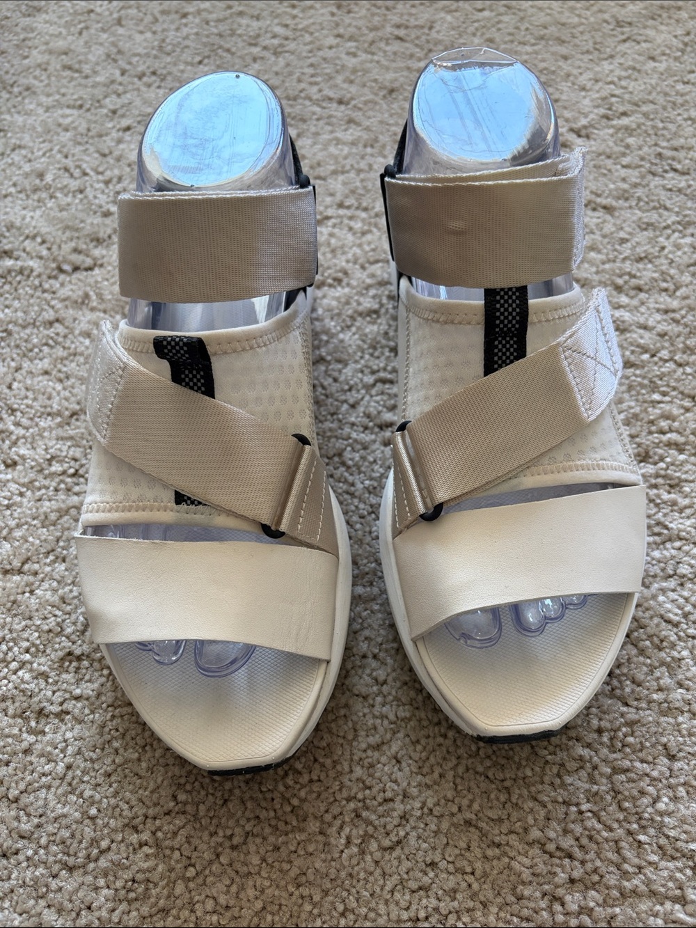 Sorel Kinetic Impact Women’s Fawn Color Adjustable Straps Sport Sandals Size 7